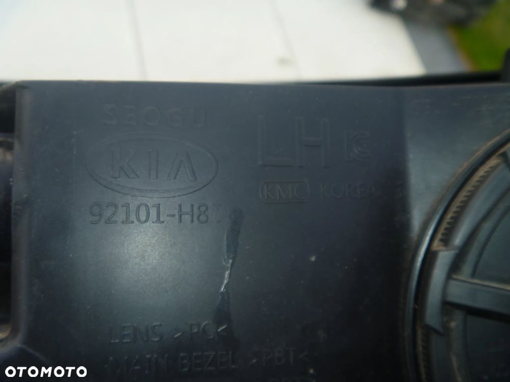 KIA STONIC LAMPA LEWA SOCZEWKA LED ORYGINAŁ ŁADNA - 6