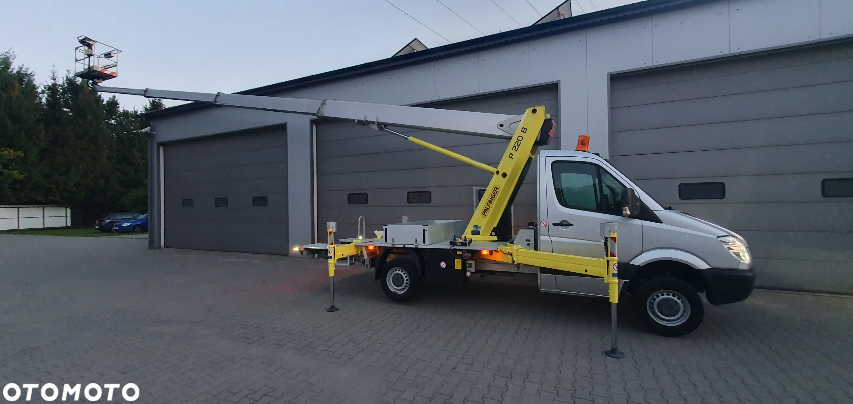 Mercedes-Benz Sprinter 313CDI - 22m PALFINGER P220B Podnośnik koszowy zwyżka Wumag Ruthmann TB Multitel MT GSR - 14