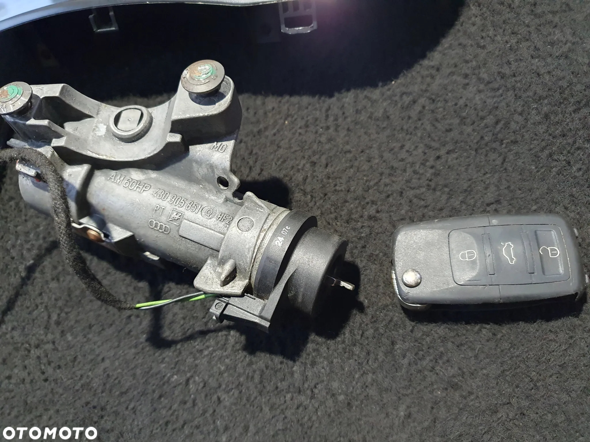 VW POLO IV 9N LIFT 1.2 6V BBM ZESTAW STARTOWY KOMPUTER STEROWNIK 03D906023 5WP40414 STACYJKA 4B0905851Q KLUCZ ZEGARY PRĘDKOŚCIOMIERZ 6Q0920804 - 4