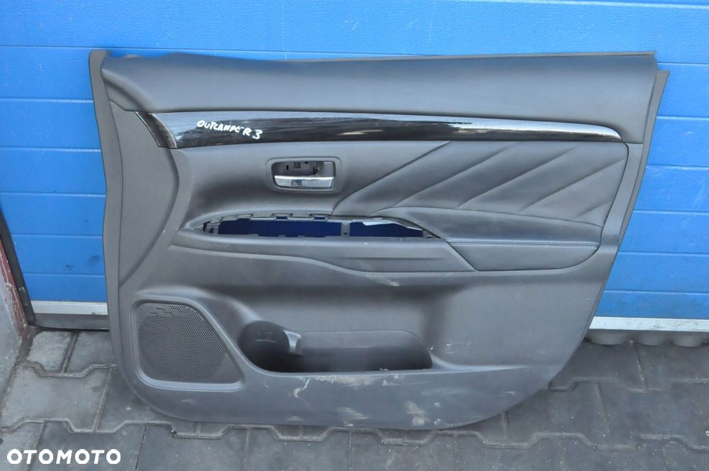 MITSUBISHI OUTLANDER III PRZEKŁADKA WNĘTRZA FOTELE KANAPA BOCZKI SKÓRA - 2