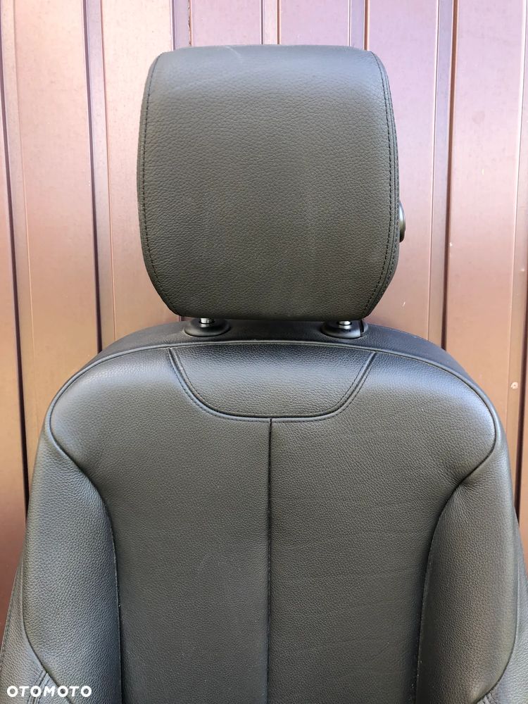 BMW F30 F31 F20 M-PAKIET GRZANE FOTEL LEWY PRAWY CZARNA SKÓRA - 11