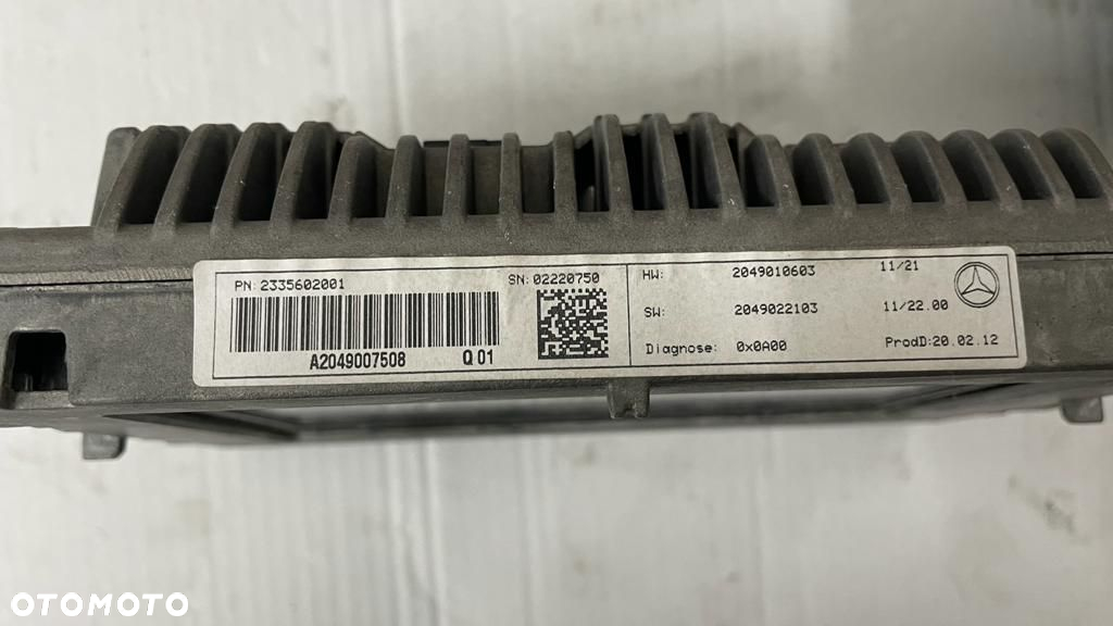 MERCEDES C W204 RADIO NAWIGACJA A2049003509 - 6