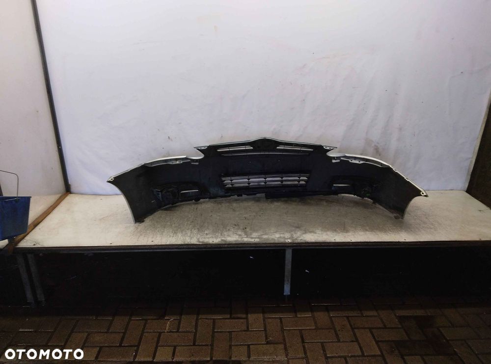 ^ ZDERZAK PRZÓD PRZEDNI DO TOYOTA COROLLA E12 LIFT FL 8Q3 BŁĘKITNY HALOGENY - 4