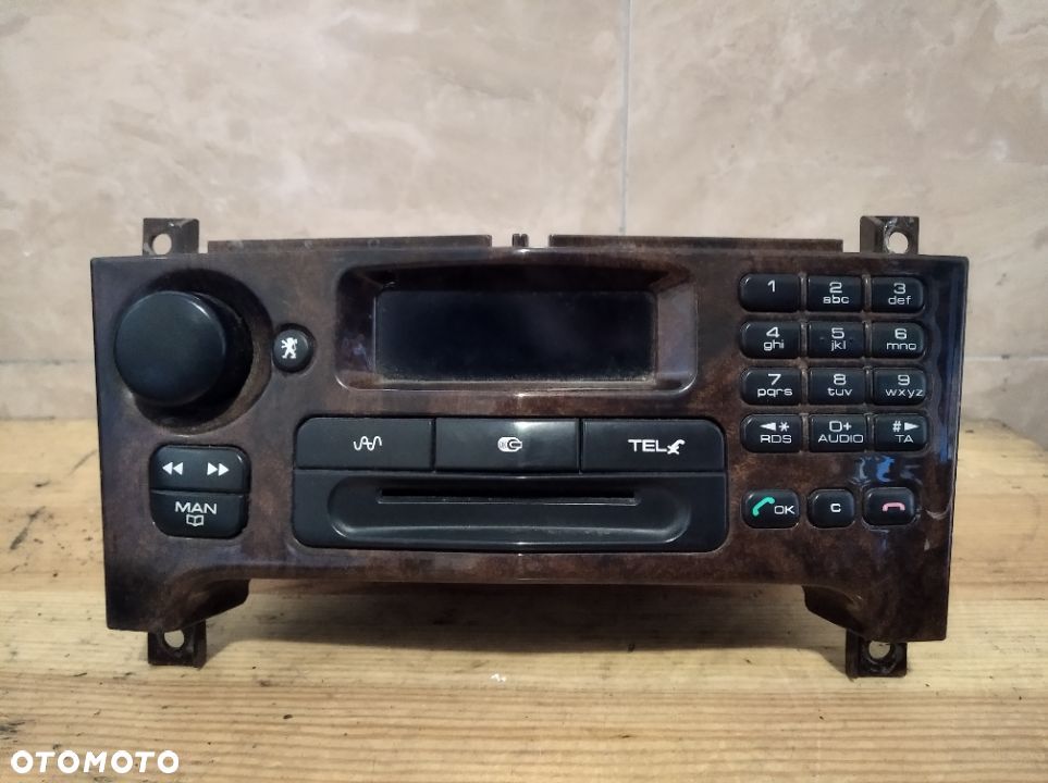 RADIO PEUGEOT 607 KASECIAK DREWNO - 1
