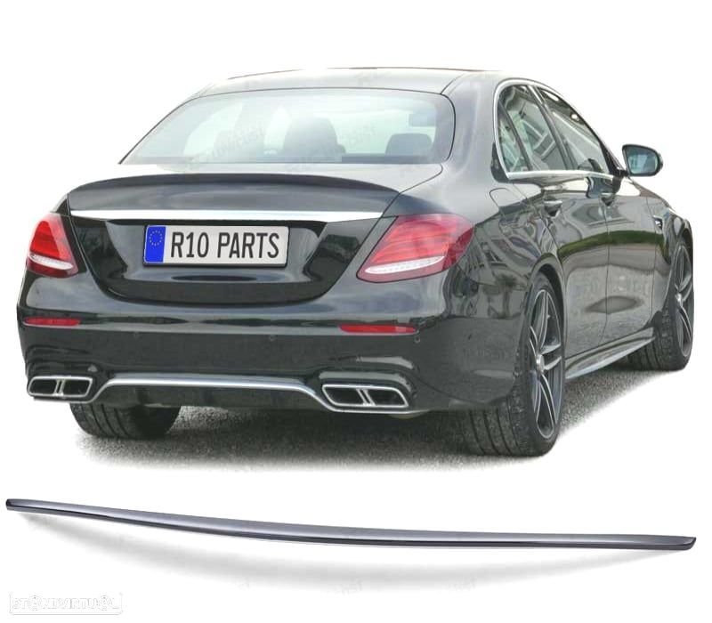 AILERON SPOILER TRASEIRO MERCEDES CLASE E W213 16- PRETO BRILHANTE - 2