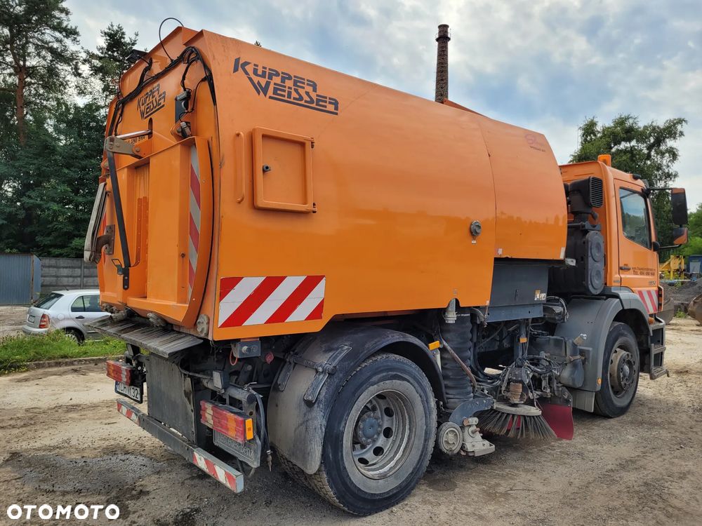 Mercedes-Benz AXOR Zamiatarka drogowa Johnston, Kupper Weisser - 2
