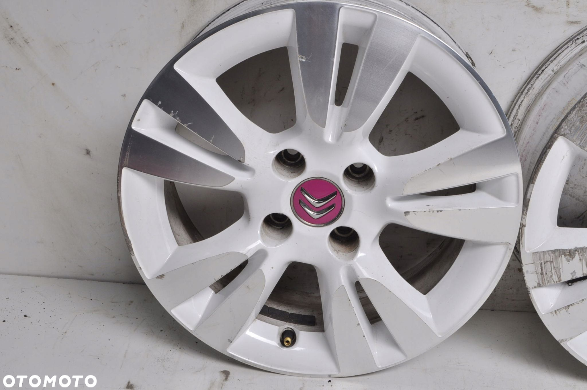 CITROEN  FELGI ALUMINIOWE 9688118277 R16 6J 4X108 ET22 KOMPLET - 8
