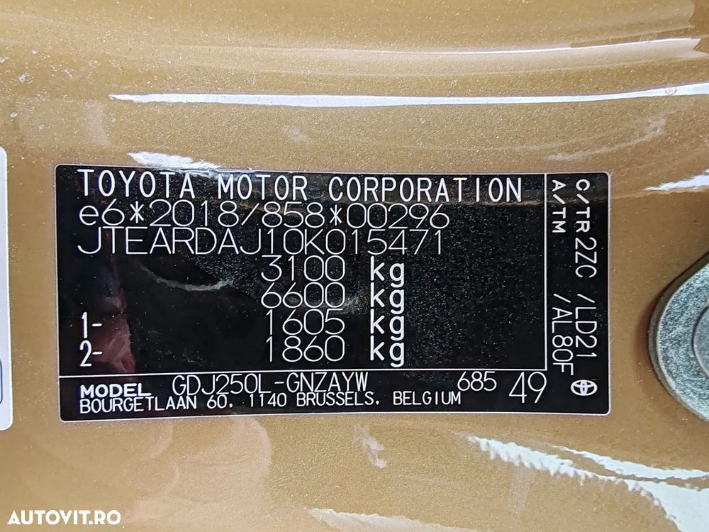 Toyota Land Cruiser 250 2.8 D-4D Automatik First Edition - 30
