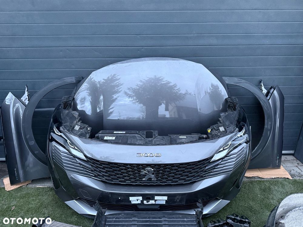 PEUGEOT 3008 5008 II LIFT HYBRYDA MASKA ZDERZAK BŁOTNIKI PAS LAMPY CHŁODNICE - 7