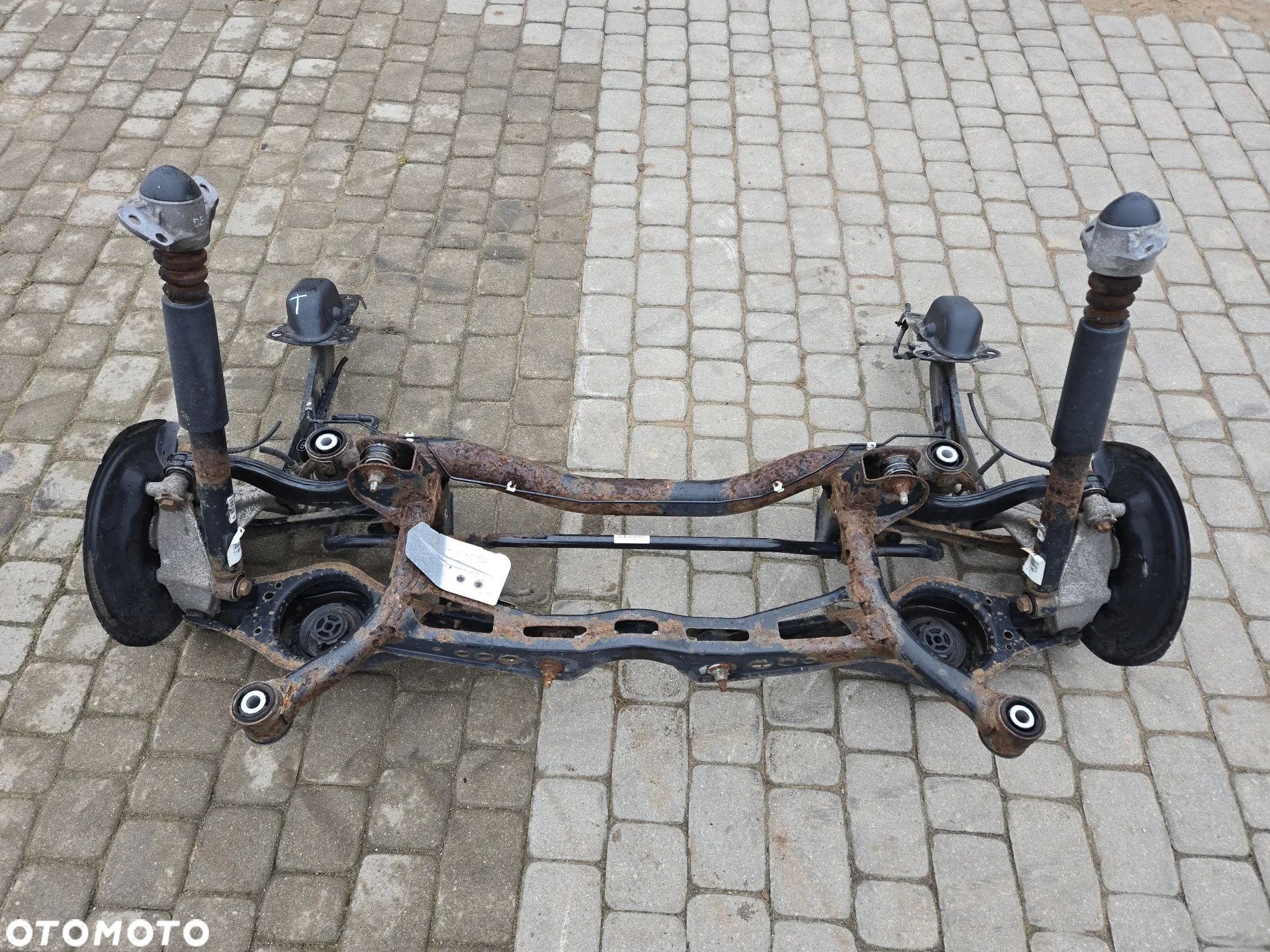 WÓZEK SANKI TRAWERS TYŁ VW AUDI SKODA SEAT - 1