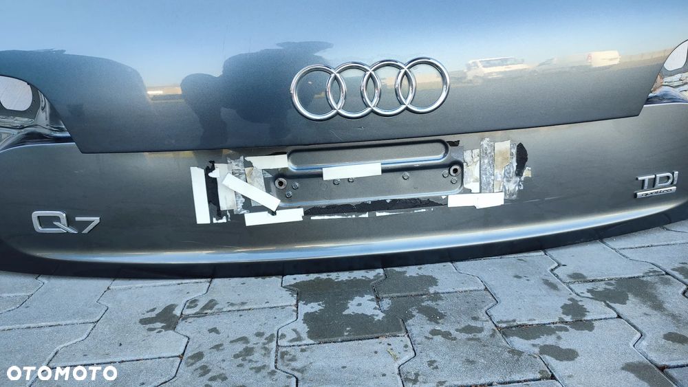 AUDI Q7 4L LIFT 09-15R KLAPA BAGAZNIKA S-LINE BIALA LZ7S SZYBA WYCIERACZKA - 10