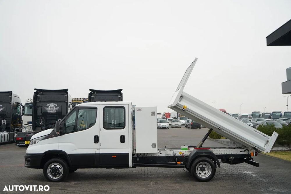 Iveco DAILY 35-160 / BASCULATOR / CU DOUA PERSOANE - 6 LOCURI / DOUĂ PERSOANE / MANUAL / 2023 / IMPORTAT - 4
