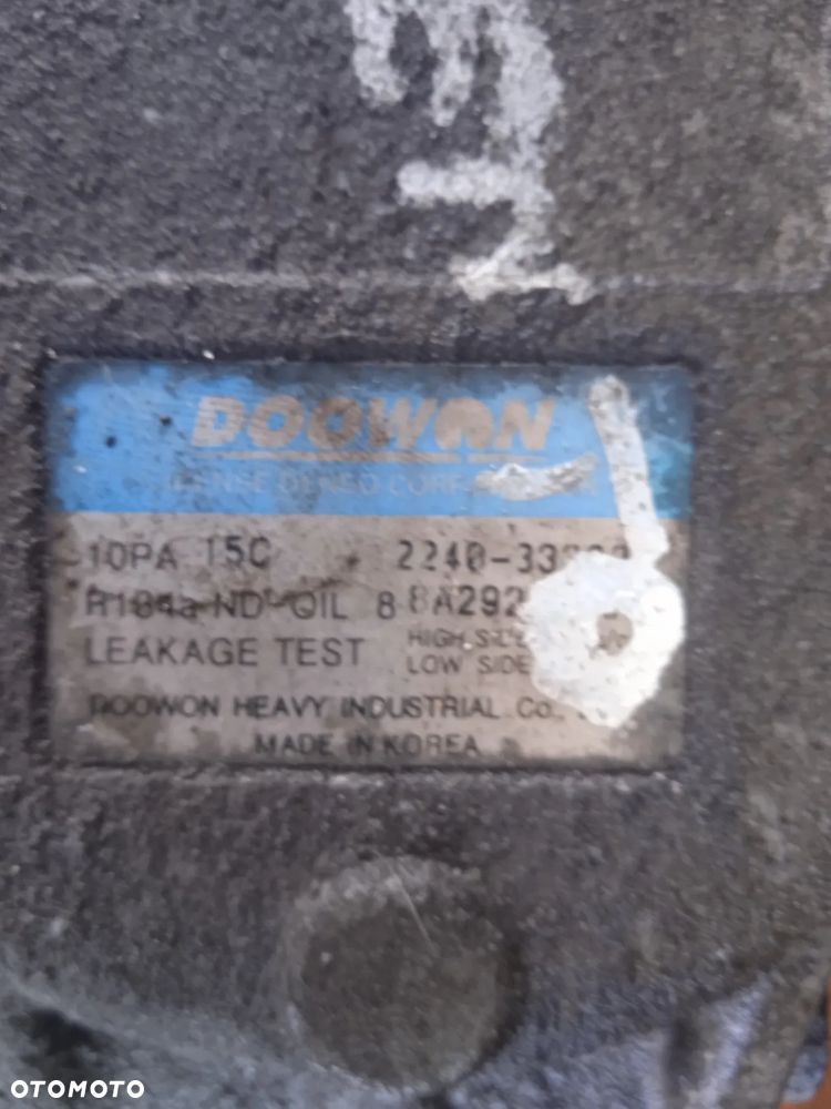 Sprężarka klimatyzacji	Kia Sorento 2.5 CRDI		224033300 - 3