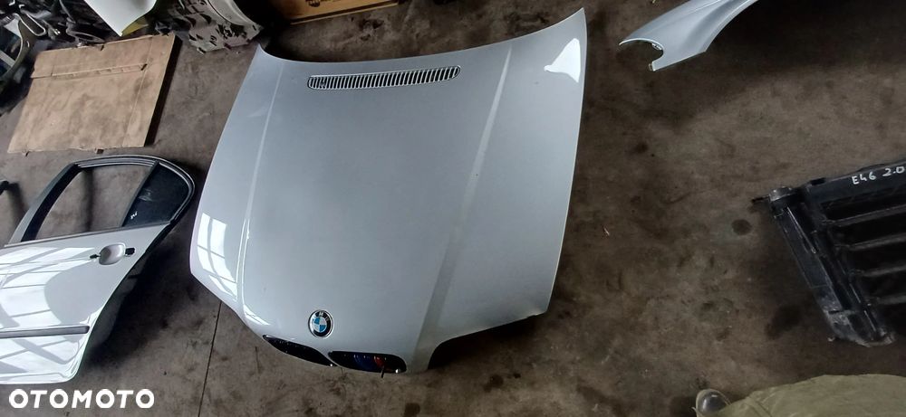 BMW e46 SEDAN TITANSILBER MASKA przedlift - 7