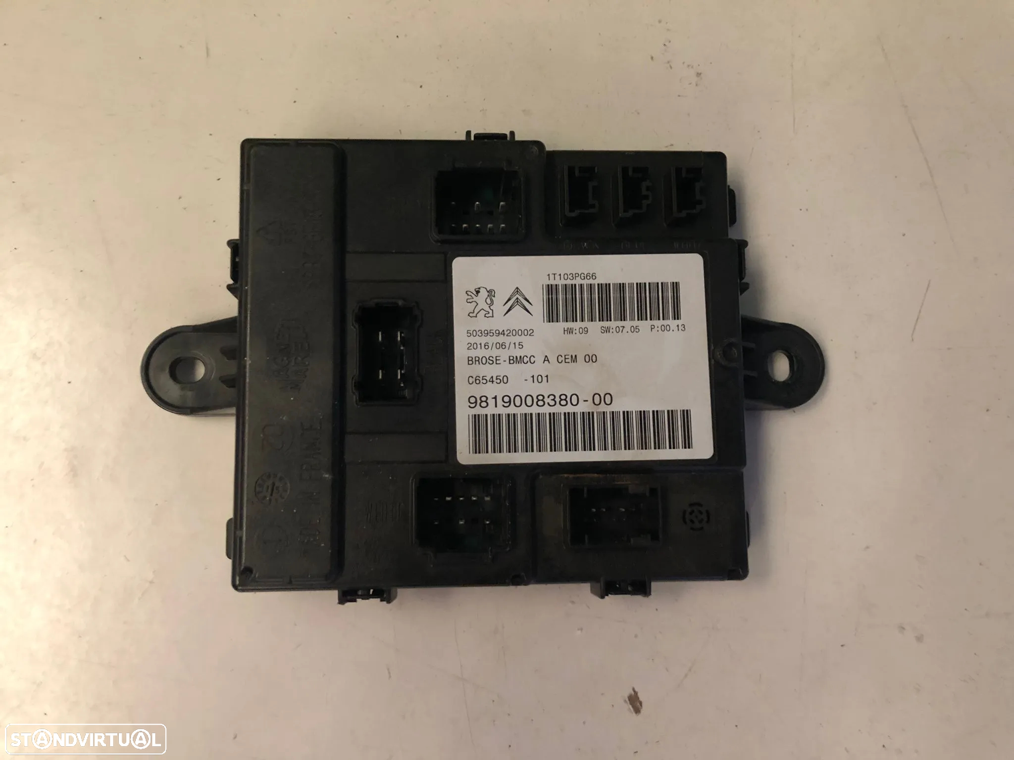 CITROEN C4 GRAND PICASSO III PEÇAS MALA - Z533 - 6