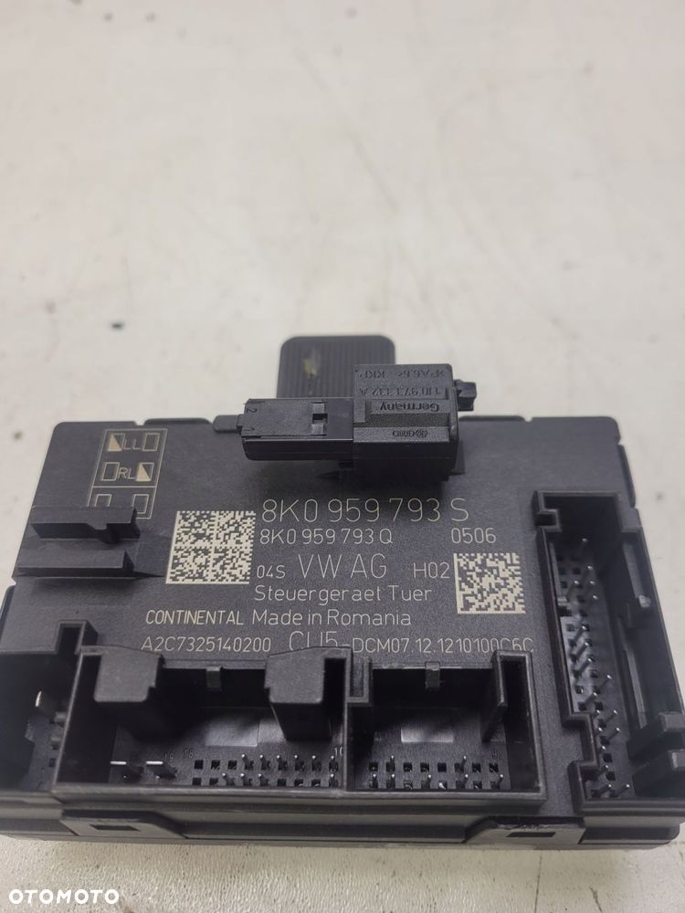 MODUŁ STEROWNIK DRZWI AUDI A4 B8 A5 Q5 8K0959793S - 4