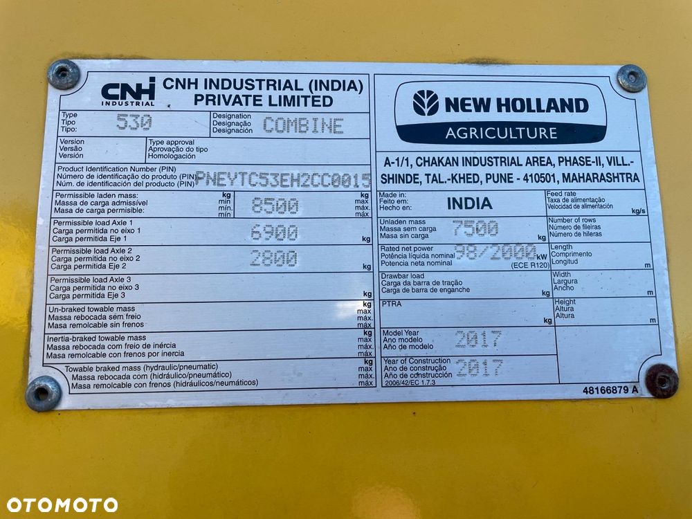 New Holland TC 5.30 - 20