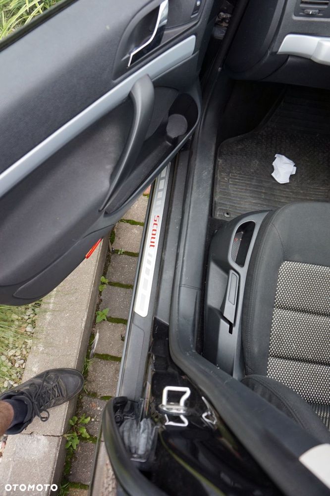 OSŁONA NAKŁADKA PROGU LEWY PRZÓD OCTAVIA II 1Z5 LIFT KOMBI SCOUT SKODA 2008-2013 - 1