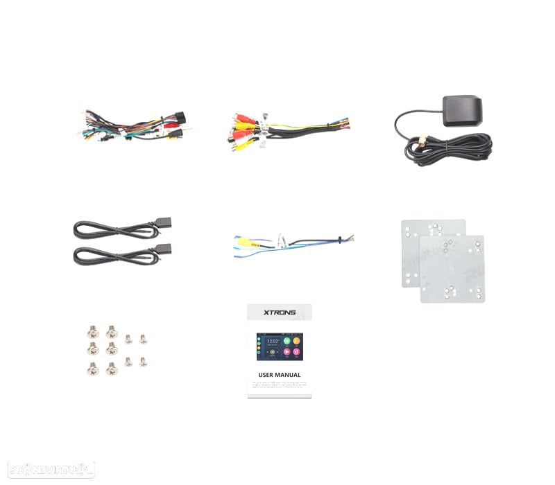 AUTO RADIO GPS ANDROID 10 PARA TOYOTA COROLLA CAMRY YARIS VIOS RAV4 - 2