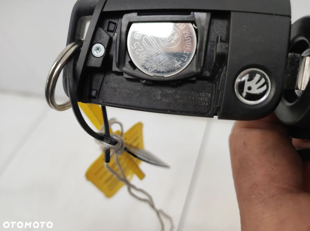 STACYJKA KLUCZYK PILOT SKODA OCTAVIA III 3 - 10