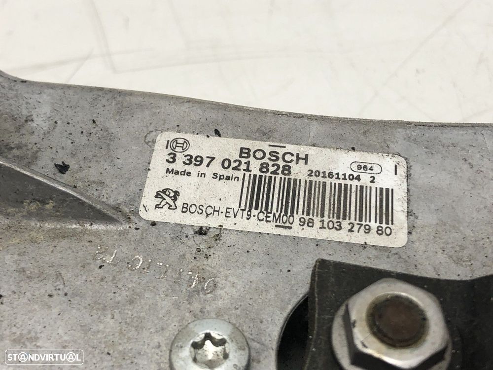 HASTE DO LIMPA VIDROS + MOTOR  PEUGEOT 308 SW II 1.6 HDi Ref. 115 3397021828 3 3... - 3