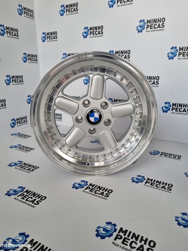 Jantes BMW AC Schnitzer Type 1 em 17 Machined Silver - 8
