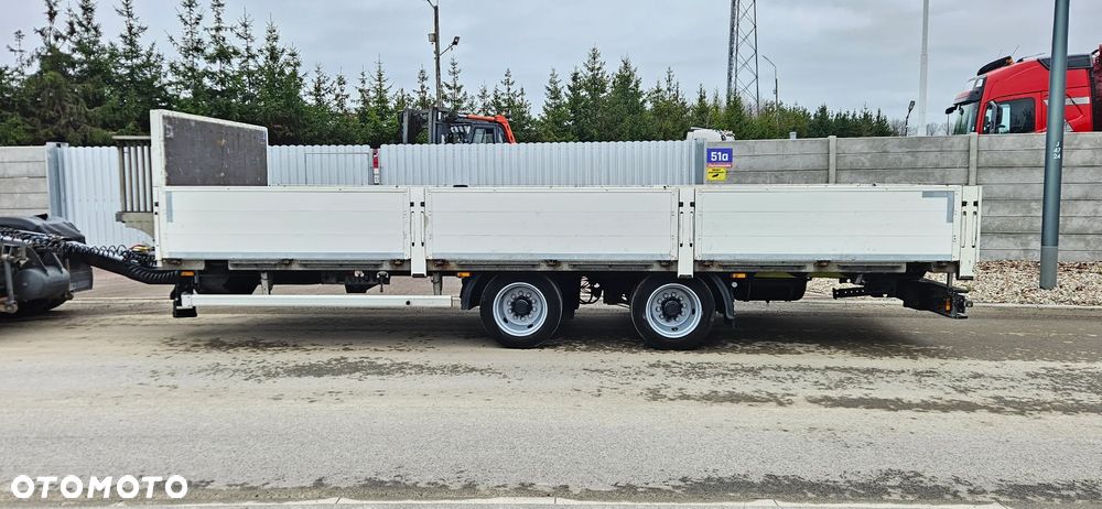 Ackermann Tandem niskopodwoziowa do kontenerów najazdy - 6