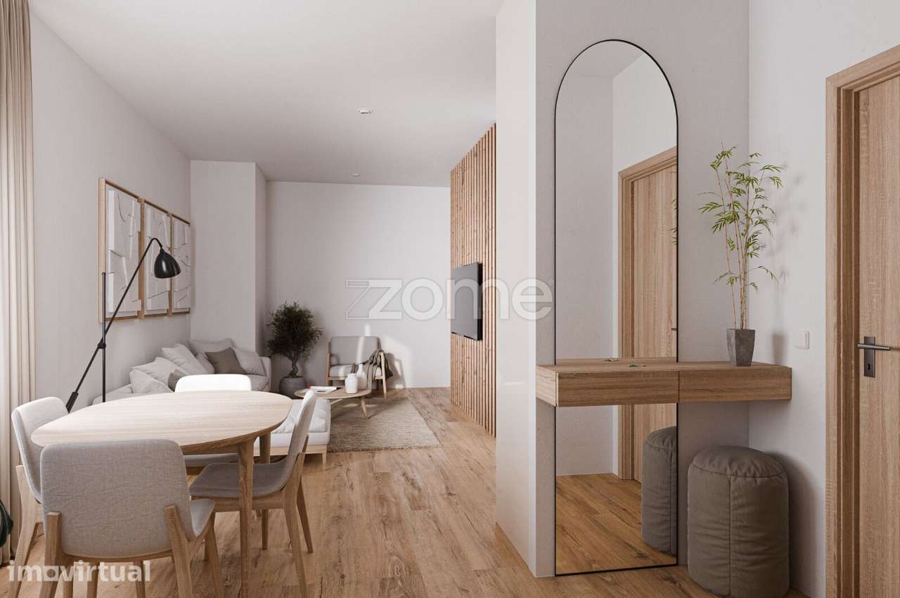 Apartamento T0+1 no Centro de Vila Real c/ garagem, para investidor. - Grande imagem: 4/16