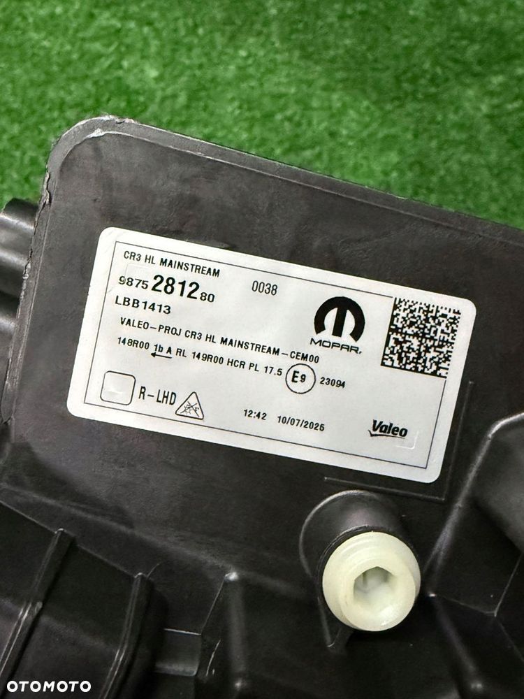 REFLEKTOR PRAWY CITROEN C5 e-C5 AIRCROSS II 25- FULL LED NR:713 - 3