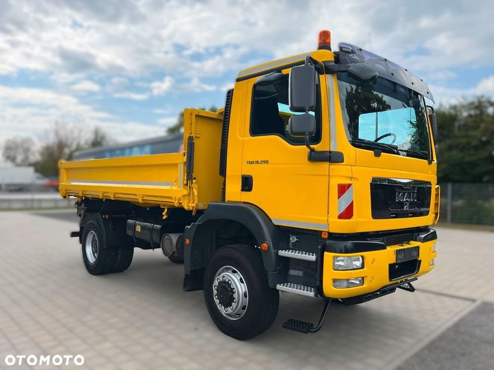 MAN TGM 18.290 4x4 | Wywrotka Trójstronna DAUTEL | Euro 6 | 258 500 km | 2011r - 4