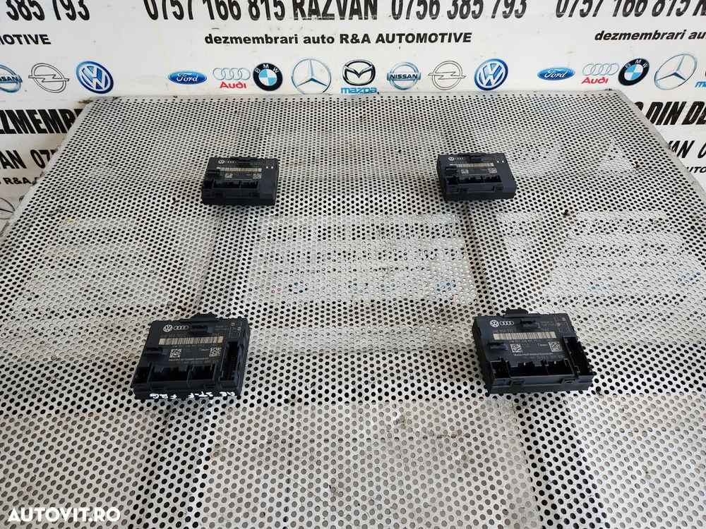 Modul Confort Usa Portiera Fata Spate Audi A8 4H D4 An 2010-2011-2012-2013-2014-2015-2016-2017 Cod 4H0959795B 4H0959792F 4H0959793E Dezmembrez Audi A8 4H D4 3.0 Tdi Quattro Motor CDT Cutie MXU Volan Stanga - Dezmembrari Arad - 1