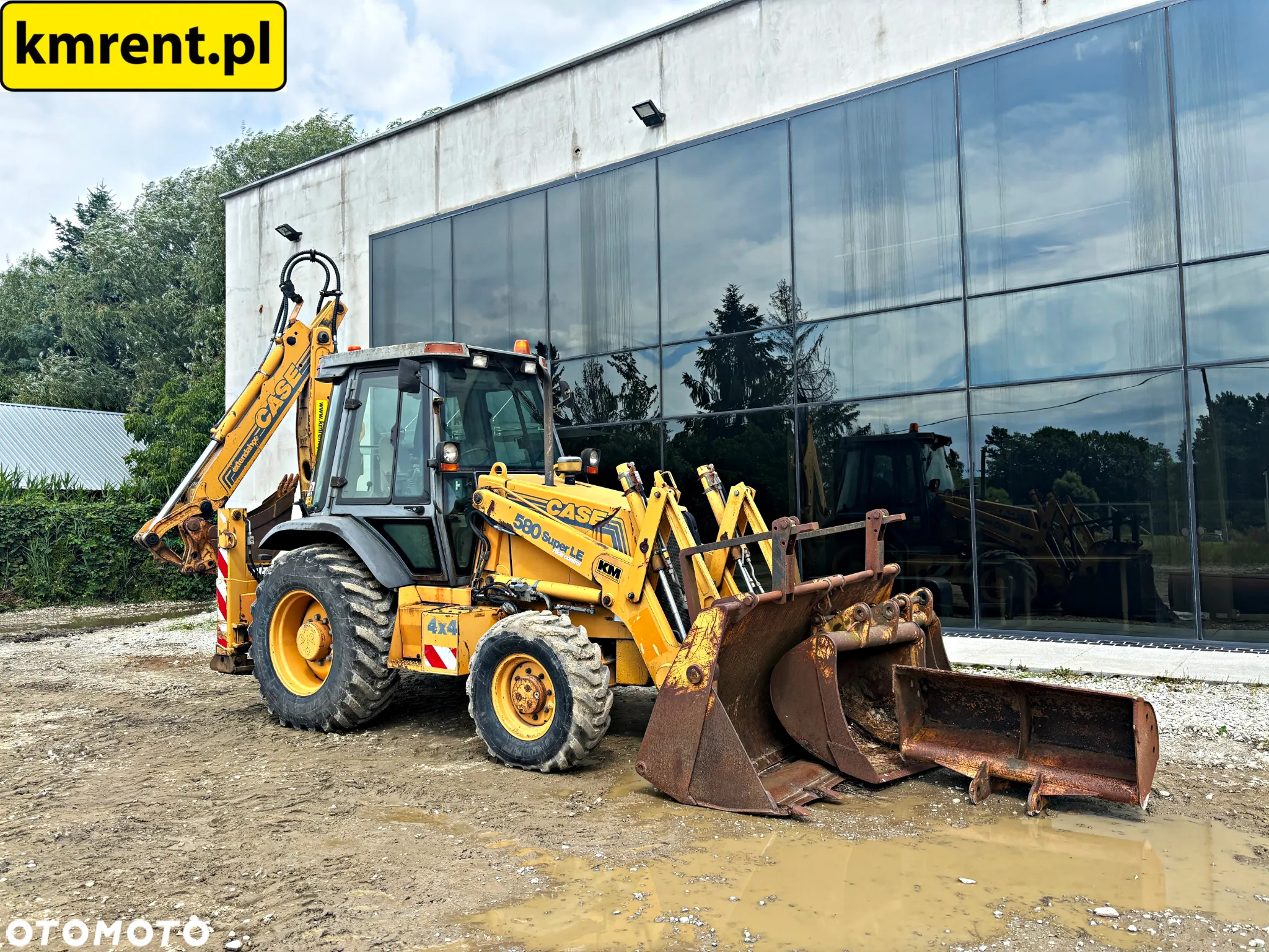 Case 580 SLE KOPARKO-ŁADOWARKA 1998R. | JCB 3CX CASE 590 CAT 428 432 NEW HOLAND 110 - 3