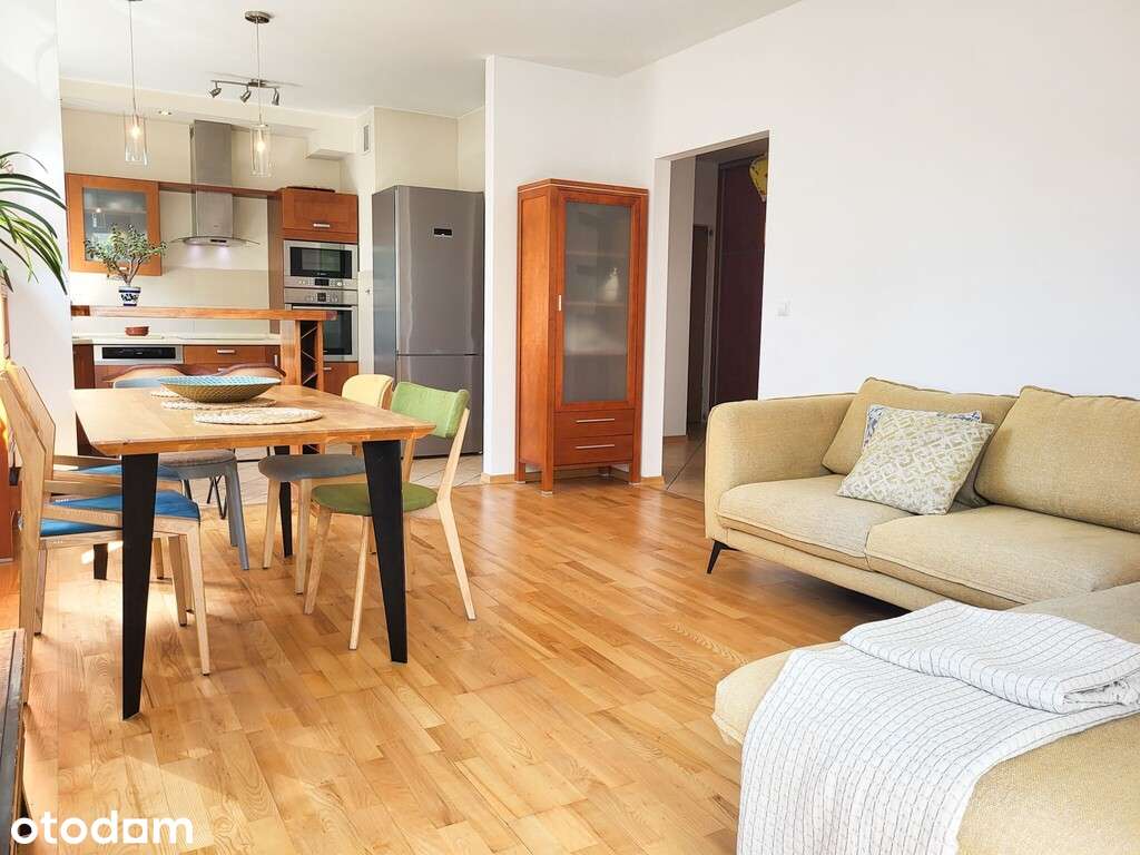 Jasne 3 pok. | 70m2 | balkon w koronie drzew