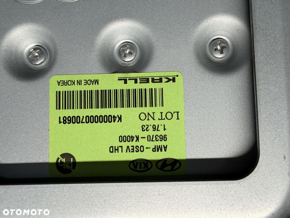 WZMACNIACZ KRELL HYUNDAI KONA  96370-K4000 2018- - 4