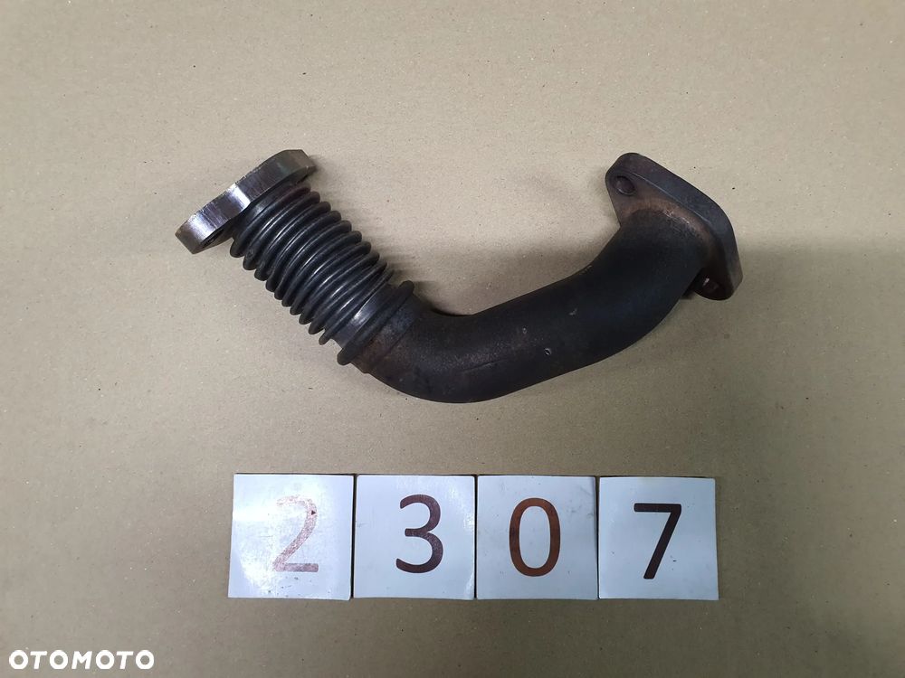 Rurka wydechu przewód łącznik recyrkulatora EGR klap spalin MAN TGX TGS EURO6 51081530149 - 5