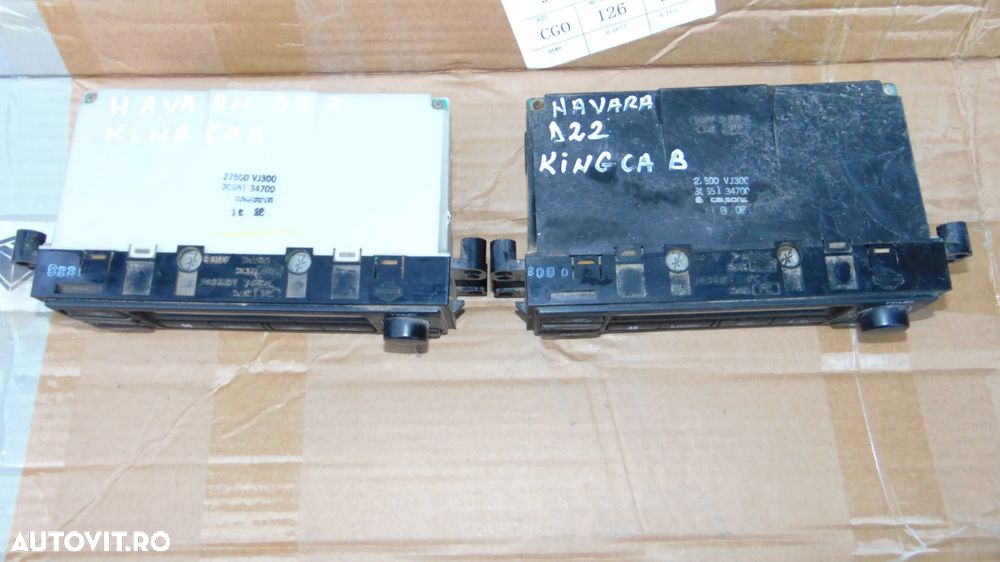 Panou clima Nissan Navara King kab D21-D22, 2.5 diesel - 3