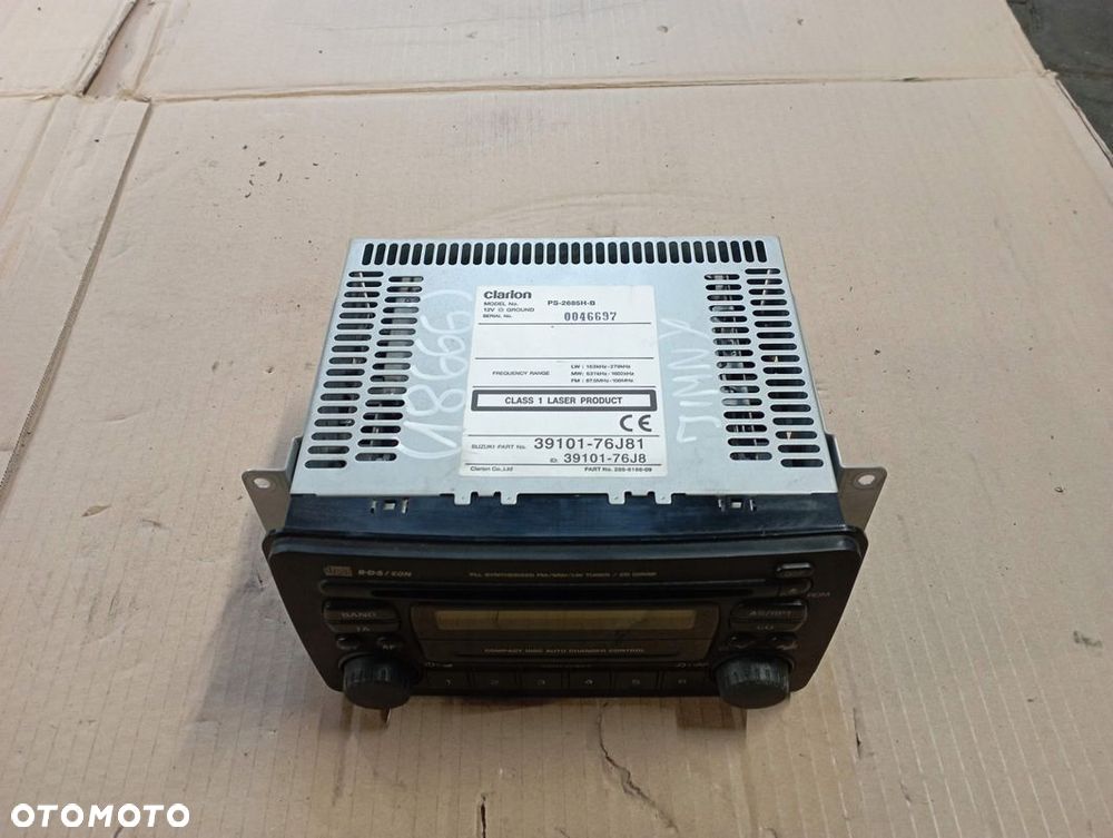 SUZUKI JIMNY III 3 RADIO 39101-76J81 - 2