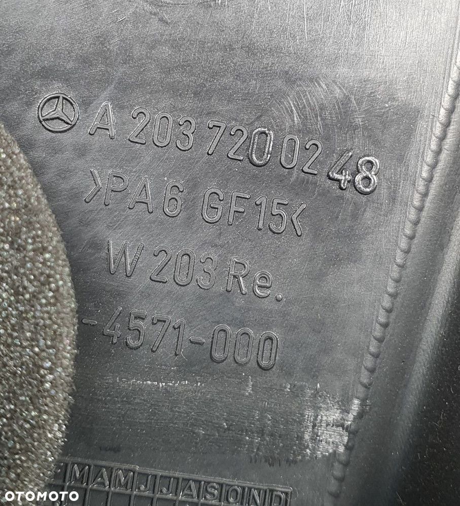 TRÓJKĄT OSŁONA LUSTERKA PRAWA MERCEDES W203 - 3