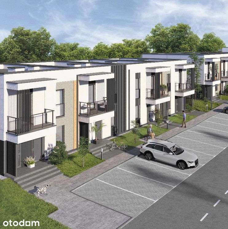 Nowoczesne 4 pokoje (65 m²), 2 balkony , Myśliwska