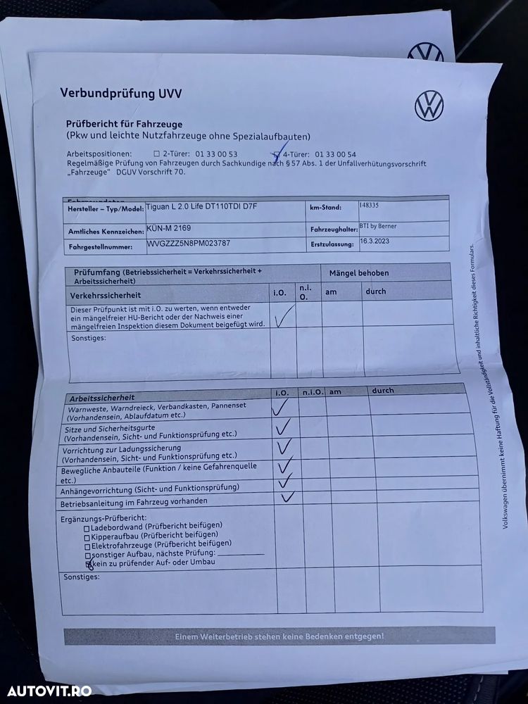 Volkswagen Tiguan 2.0 TDI SCR (BlueMotion Technology) DSG Trendline - 15