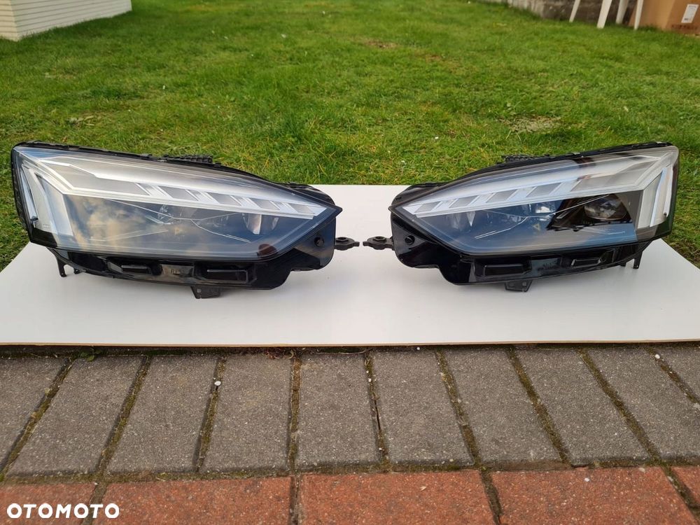 AUDI A5 S5 8W6 LIFT Kompletne Lampyprzód Full Led Laser 8W6941085 8W6941086 - 1