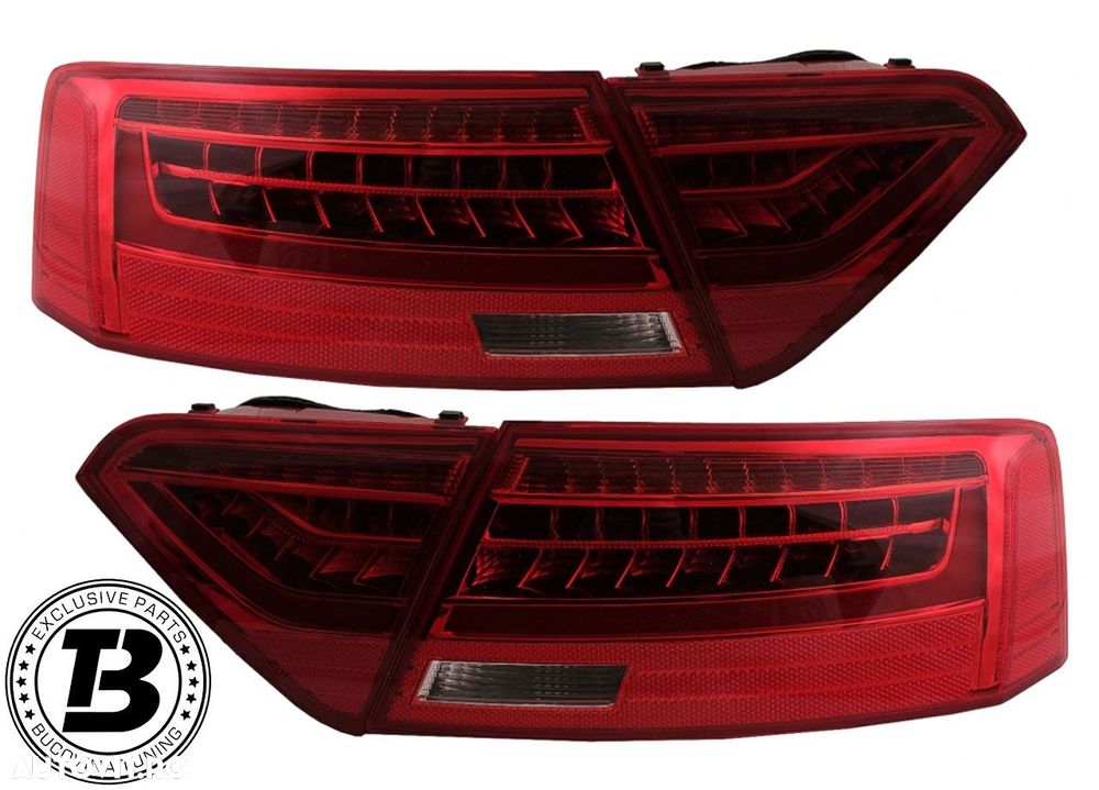Stopuri Full LED compatibile cu Audi A5 8T Dynamic Design - 7