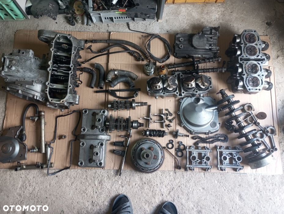 Głowica części silnika silnik Kawasaki ZZR 600 ZX E ZX6R  98-02r B3 - 7