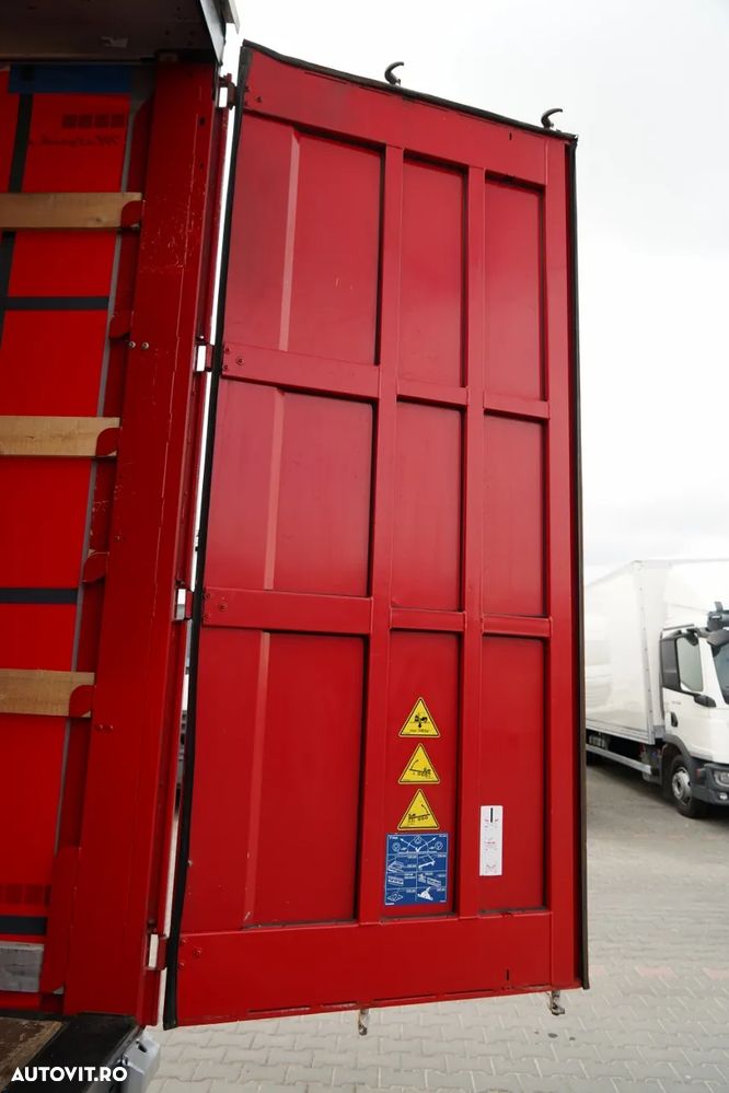 Krone CORTINĂ KRONE / MEGA / PLATĂ JOSĂ / PLATĂ RASTRÂNDĂ / ACOPERIȘ RASTRÂND / SAF - 14