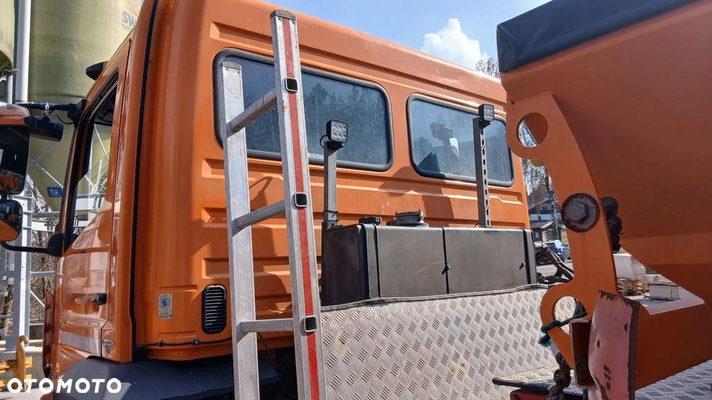 Mercedes-Benz ATEGO 16270 4X4  ZABUDOWA KIPPER MEILLER  / PIASKARKA / PŁUG - 4