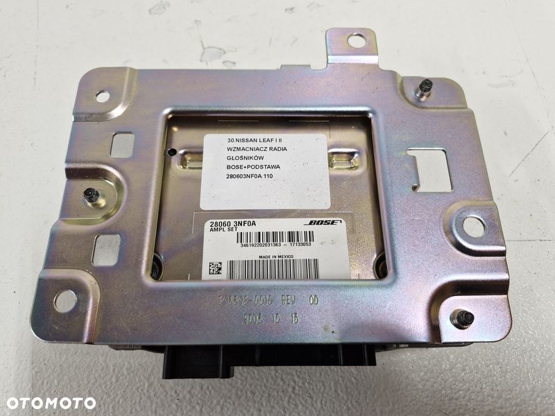 NISSAN LEAF I 1 WZMACNIACZ RADIA 280603NF0A - 8