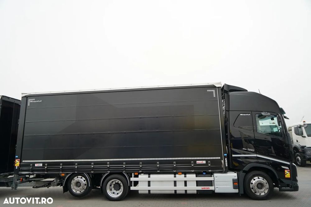 Volvo FH 500 / XXL / COMBINAT TANDEM TRAVEL 120 M3 / 2024 / I-PARK COOL / DOCURI SLING PENTRU CAMION / RIDICABILE / JANTE DIN ALIAJ / REMORCA WECON / CONTRACT POST-SERVICE - 16