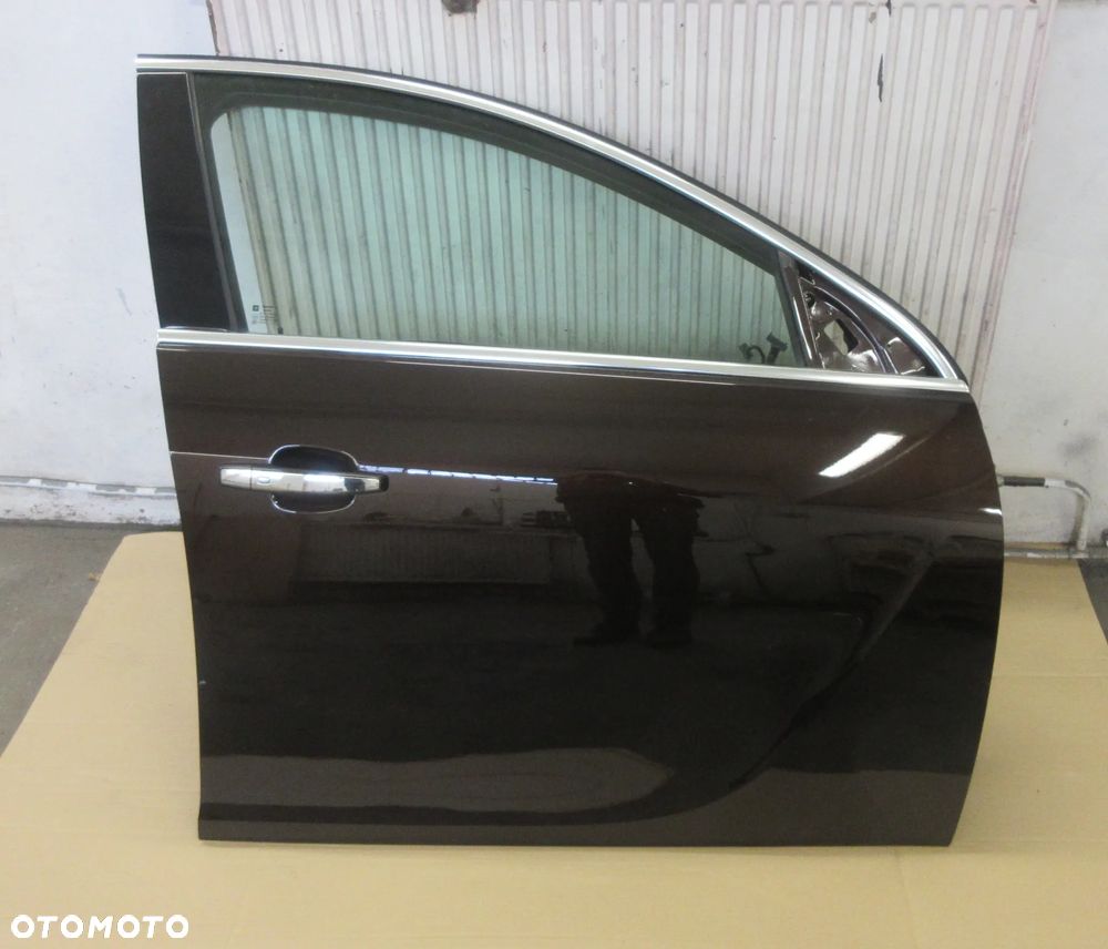 DRZWI PRAWE LEWE PRZÓD PRZEDNIE OPEL INSIGNIA A Z41C ORYGINALNY LAKIER - 1