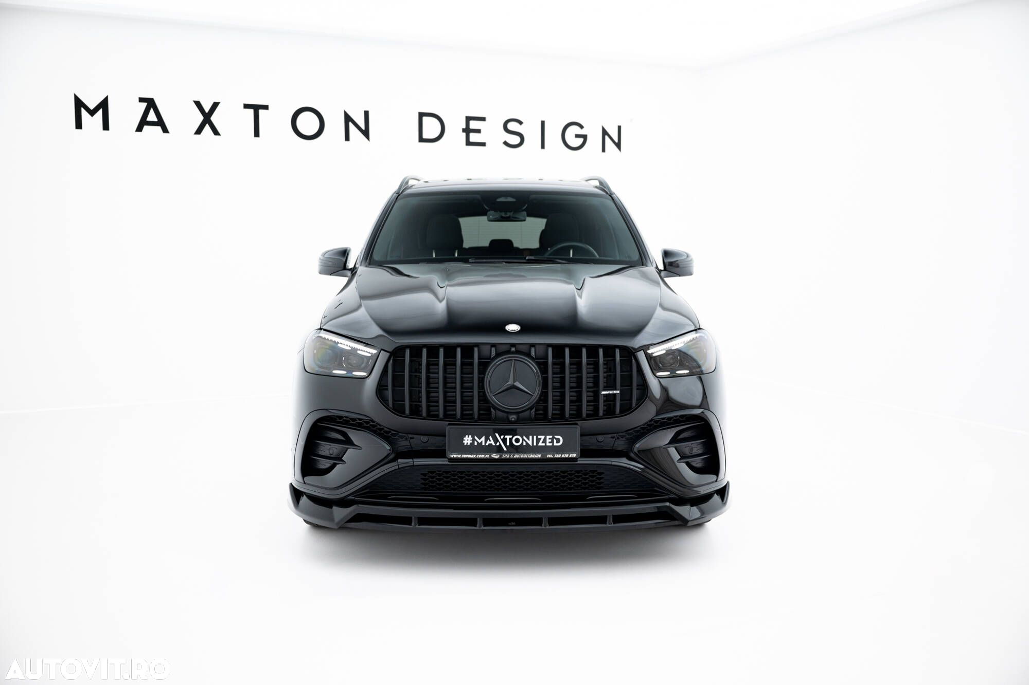 Prelungire Bara Fata Mercedes GLE Coupe C167 Facelift AMG Line Maxton Design - 2