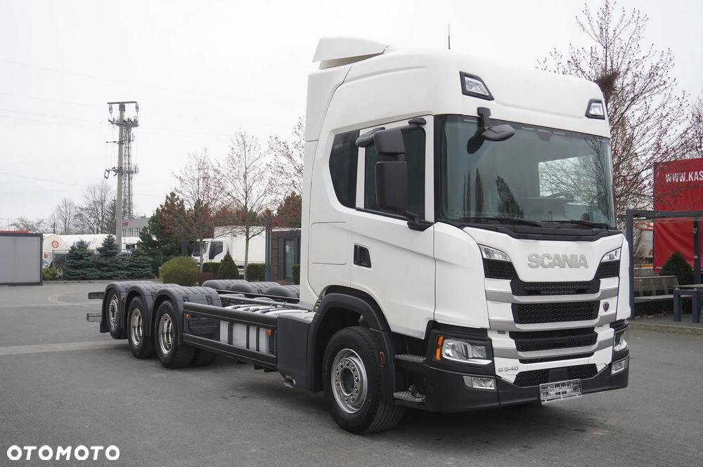 Scania G540 8x4 / Rama 8,7 m / oś skrętna / 2021 - 1